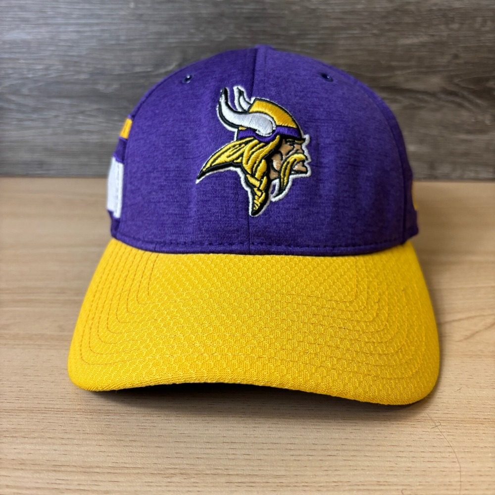 Minnesota Vikings Hat Cap M/L Purple NFL Football Performance New Era